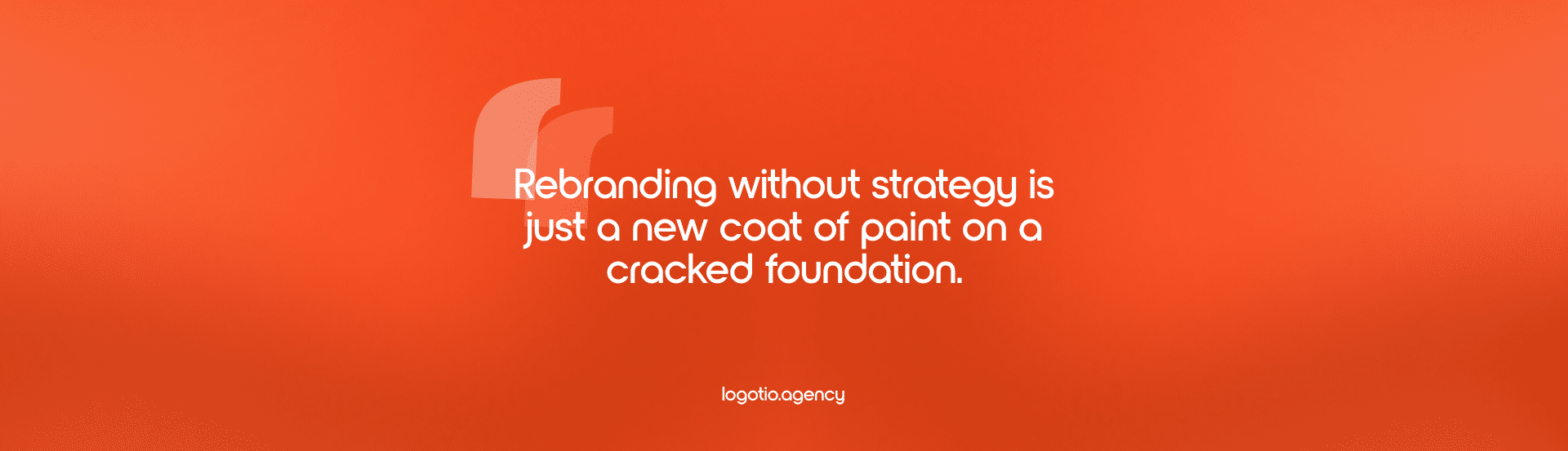 reason why some branding fails - lack of strategy